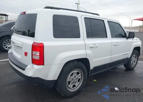 2013 Jeep Patriot Sport from USA, damaged, VIN 1C4NJPBA5DD265397